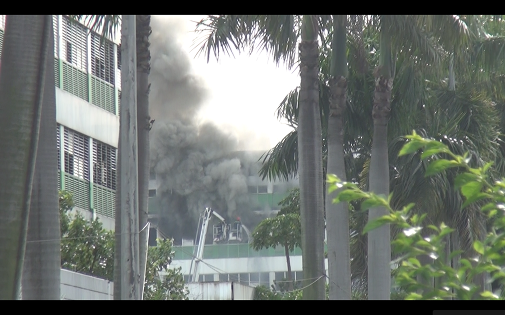 Cháy lớn tại Công ty Pou Yuen